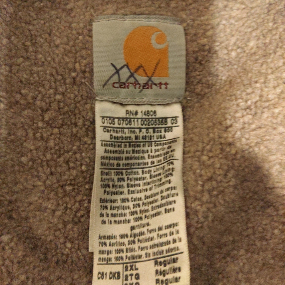 Carhartt Brown Jacket